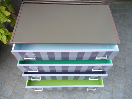 Image 1 of Commode vintage 4 Tiroirs