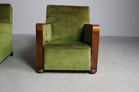 Image 1 of Paar Art-Déco-Clubsessel, um 1930