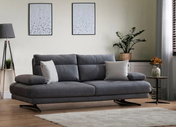 Image 1 of 🛋️ Trend Life Milano Conjunto de 4 piezas Gris/Crema Relax