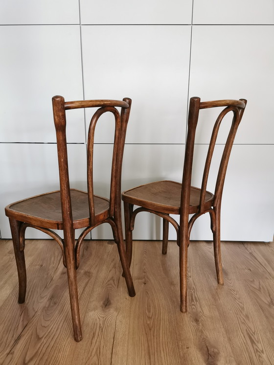 Image 1 of 2 vintage bistro chairs Thonet style