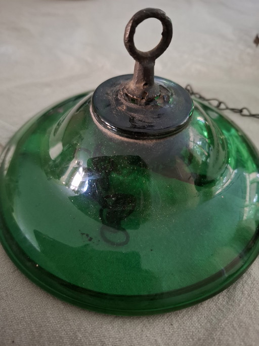 Ancienne cloche suspendue Val st Lambert