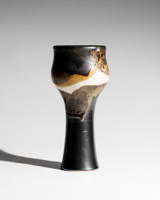 Till Sudeck Studio Ceramic Vase – Monumental Hand-Thrown Stoneware – Germany, ca. 1970s–1980s