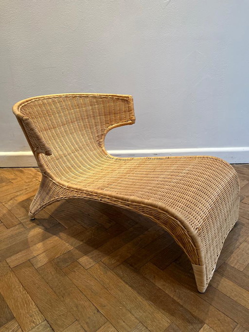 Ikea Savo Rattan-Loungesessel von Monica Mulder