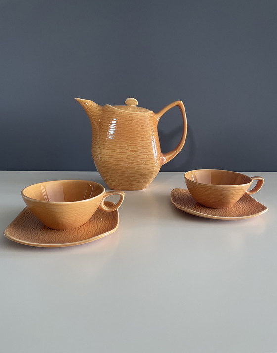 Image 1 of Boch Frères "New Time" Teeservice - Retro Design