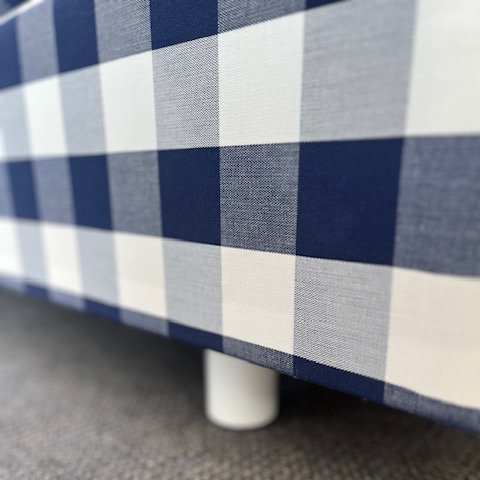 Image 1 of Hästens Eala Blue Check box spring - 180x200