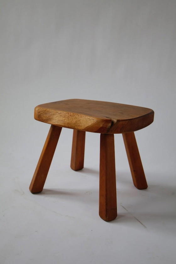 Set von antiken, handgefertigten Hockern, Belgien, 20. Jahrhundert – Atelier Andre Smalle, Wood (photo 8 of 9)