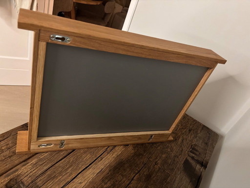 In vendita: specchio Hübsch Forma 40x60 cm, impiallacciato in rovere, nuovo!