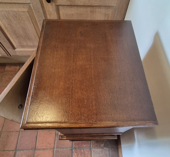 Set originale di 2 eleganti comodini in legno di metà secolo, vintage – Wood (photo 5 of 7)