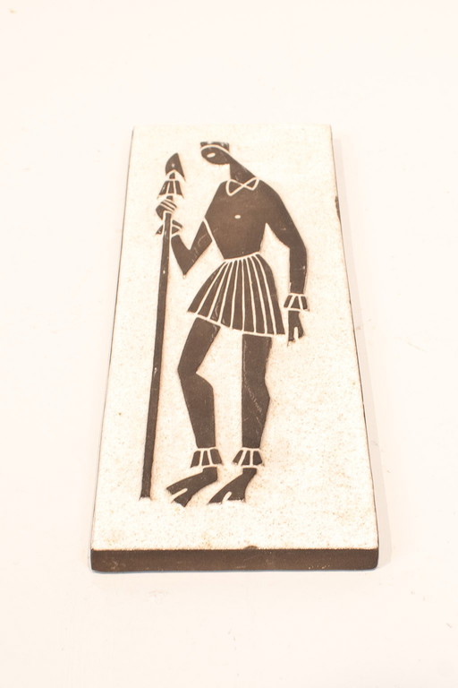 Wall tile 'Warrior'