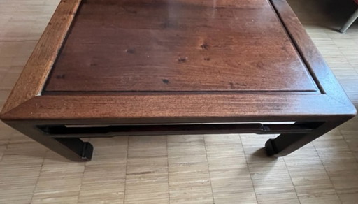 Japanese rosewood coffee table