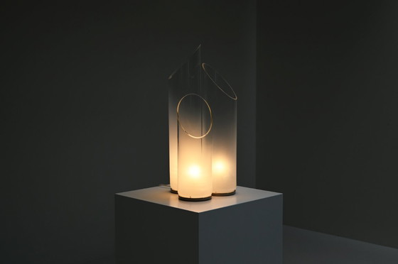 Image 1 of Grande lampe de table de Carlo Nason pour Mazzega, Italie des années 1960.