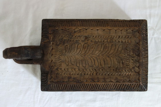 Image 1 of Boîte à Épices Sculptée à la Main, 19ème Siècle, Inde