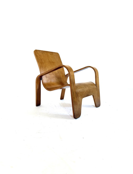 Image 1 of Fauteuil vintage « LaWo 1 », Han Pieck '46