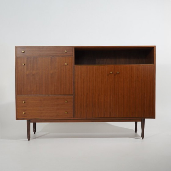 Wooden Sideboard With Integrated Bar, 1960s (photo 5 of 15)