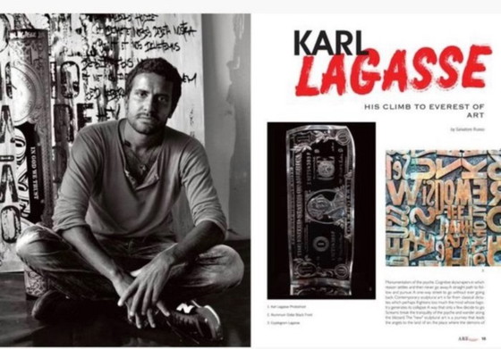 Karl LAGASSE - One Dollar in My Red Canvas - Artist's Silkscreen Print – Lithographs & prints, Plexiglass (photo 10 of 13)