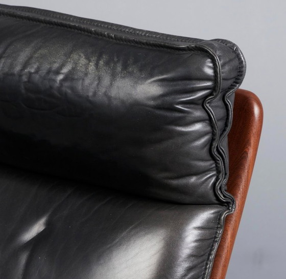 Divano due posti in pelle iconico Scala di Illum Wikkelsø – Skala, Divani 2 posti, Wood, Leather (photo 4 of 5)