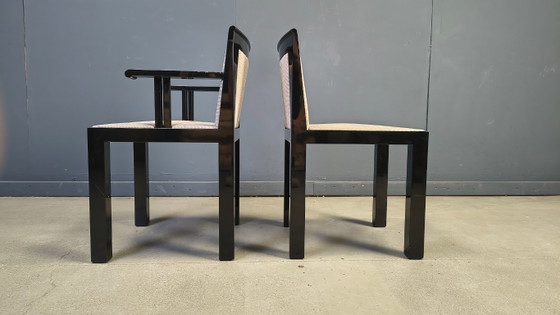 Image 1 of Chaises Teatro par Aldo Rossi et Luca Meda pour Molteni, 1980s, Set de 6