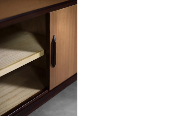 Image 1 of Vintage Mid-Century Danish Modern Wood Sideboard with Drawers, 1970s