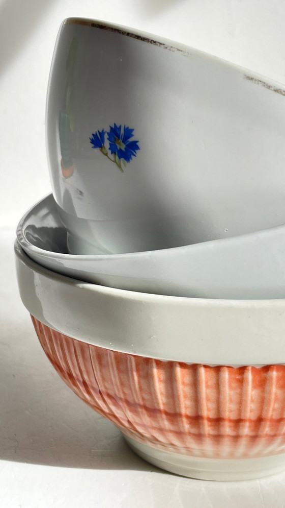 Image 1 of Vintage Ceramic Blueberry Bowls