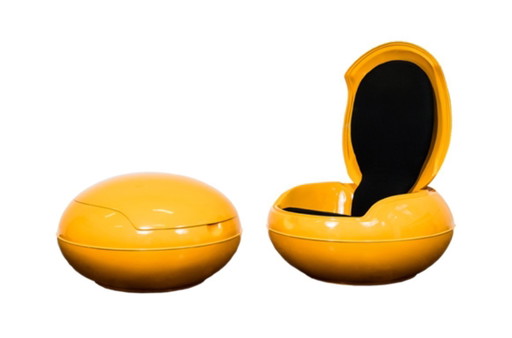 Tuineistoelen van Peter Ghyczy, 1968, set van 2