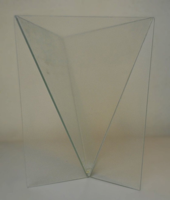 "Delta Vase", Mart van Schijndel, 1981, Plexiglas, Holland (photo 3 of 6)