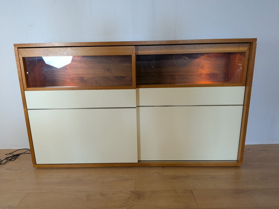Image 1 of Musterring Design Wall Unit | Complete Set | Walnut & High Gloss