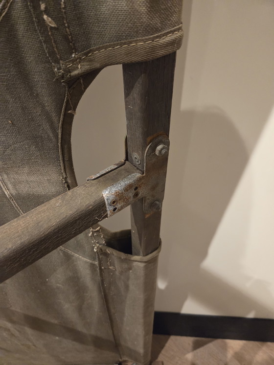 Image 1 of Lit de camp militaire original Pico 1945