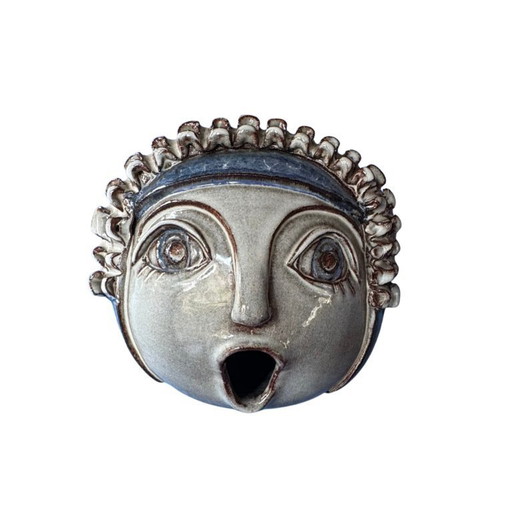 Objet d'atelier expressionniste en céramique, vers 1970