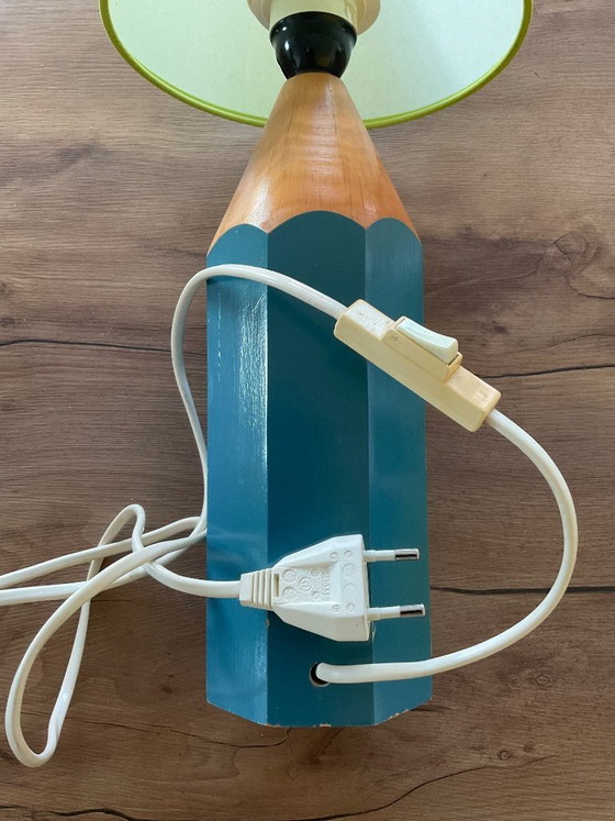 Image 1 of Vintage "Pencil" Lamp - Pop Art Design - Humbert S.