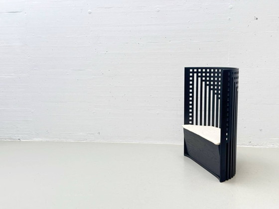 Image 1 of Willow 1 armchair by Charles Rennie Mackintosh for Cassina, 1974s