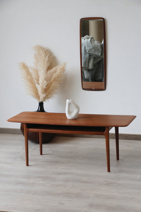 Image 1 of Table Basse Scandinave en Teck – Années 60