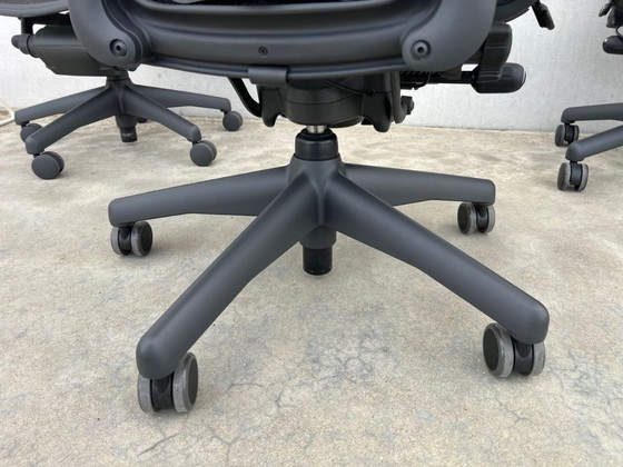 Image 1 of 4x sedie girevoli Herman Miller Aeron modello B