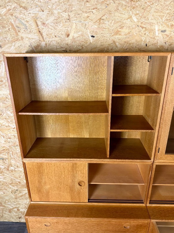 1960s/70s Teak Shelving System Wall Unit Bookshelf From HG Furniture Denmark – Bookcases, Wood (photo 13 of 21)