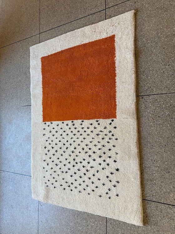 Auténtica alfombra marroquí Atlas Beni Ourain, 250 cm x 150 cm. – ABM, Wool (photo 4 of 5)