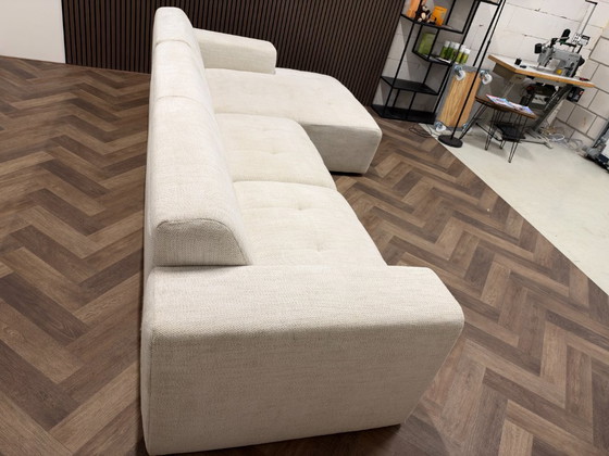 Divano angolare Beige/Crema 310x160cm – Divani angolari, Textile (photo 11 of 14)