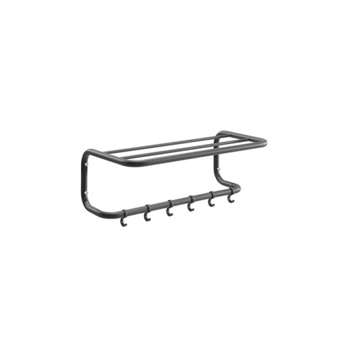 Gebr van der Stroom Dutch Original model gispen1011 black coat rack