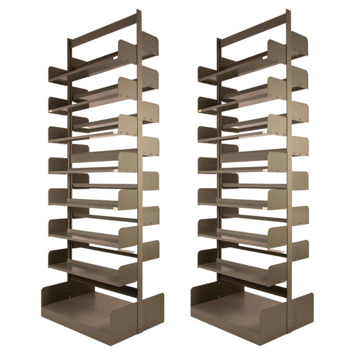 Lips Vago Sistema di Scaffalature Metalliche Congresso Mid Century 1960