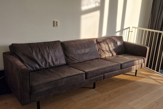 Image 1 of Bepurehome Rodeo Brown Sofa 3-Seater