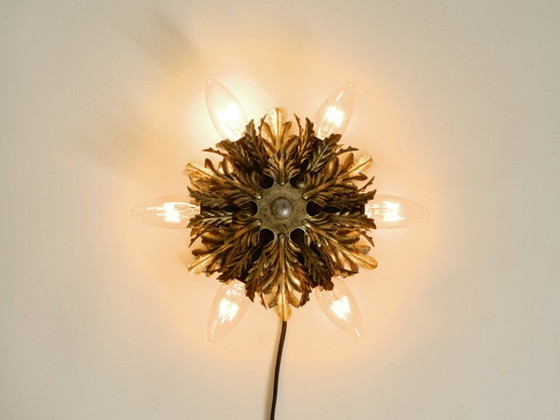 Image 1 of Magnifiques lampes de plafond ou appliques italiennes des années 1960, de la marque Banci Firenze, Italie.