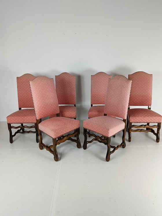 Image 1 of Sedie da pranzo Os De Mouton in faggio (set di 4)