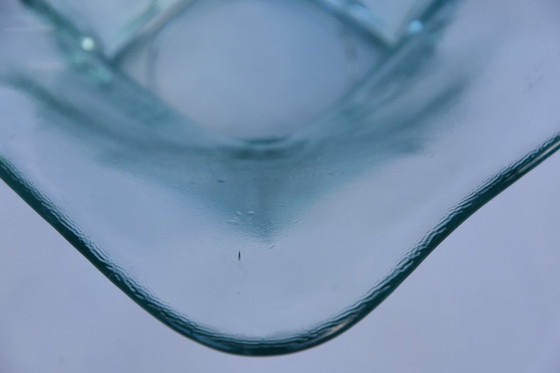 Image 1 of Ciotola quadrata in vetro