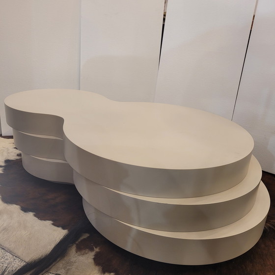 Image 1 of Mesa De Centro / Coffee Table Space Age, Madera Lacada, S. Xxi – Italia