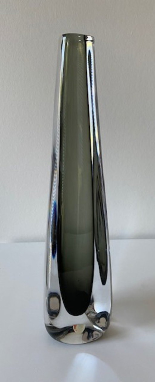 Orrefors Art Glass Beautiful Sommerso Vase Nils Landberg 1960's – vazen