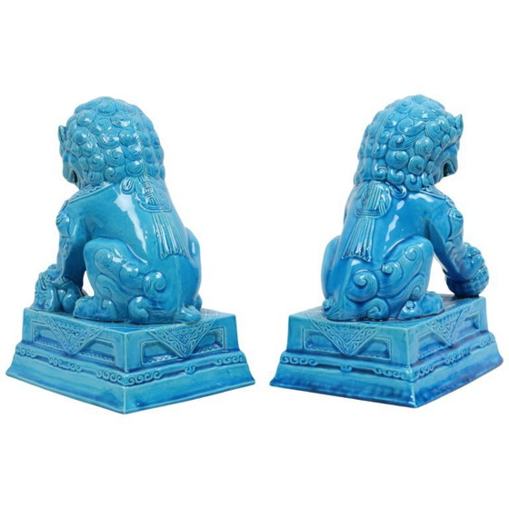 Image 1 of Groot Koppel Tempelleeuwen Foo Dogs