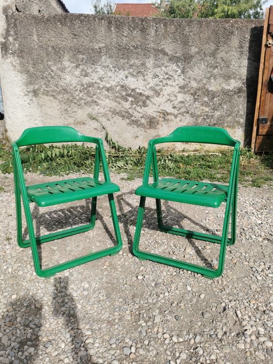 Fanini Fain Vintage Foldable Chairs – Chaises pliantes, Plastic (photo 7 of 12)