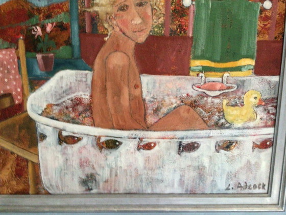 Pittrice Lilian Adcock – Dipinti e disegni, Legno (photo 6 of 10)