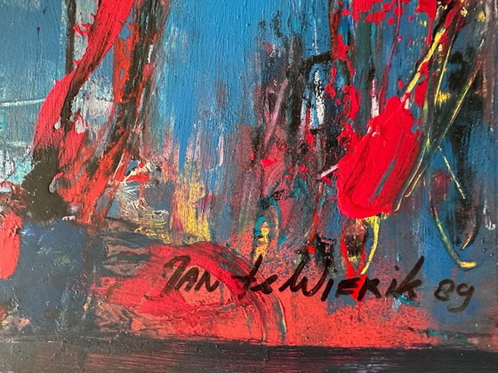 Image 1 of Jan te Wierik acrilico su carta