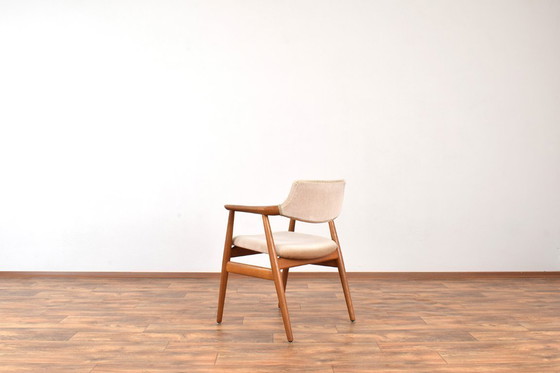 Image 1 of Mid-Century Danish Teak Armchair by Svend Åge Eriksen for Glostrup, 1960s.