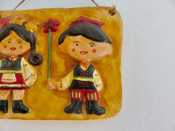 Image 1 of Polnische Wandkeramik, 1967