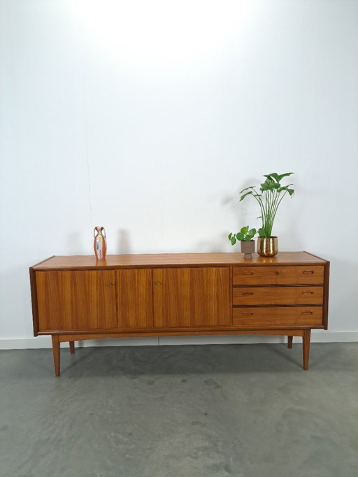 Design teak dresser Bartels with drawers
